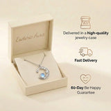 Moonstone Necklace - Moon Pendant