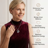 Moonstone Necklace - Moon Pendant