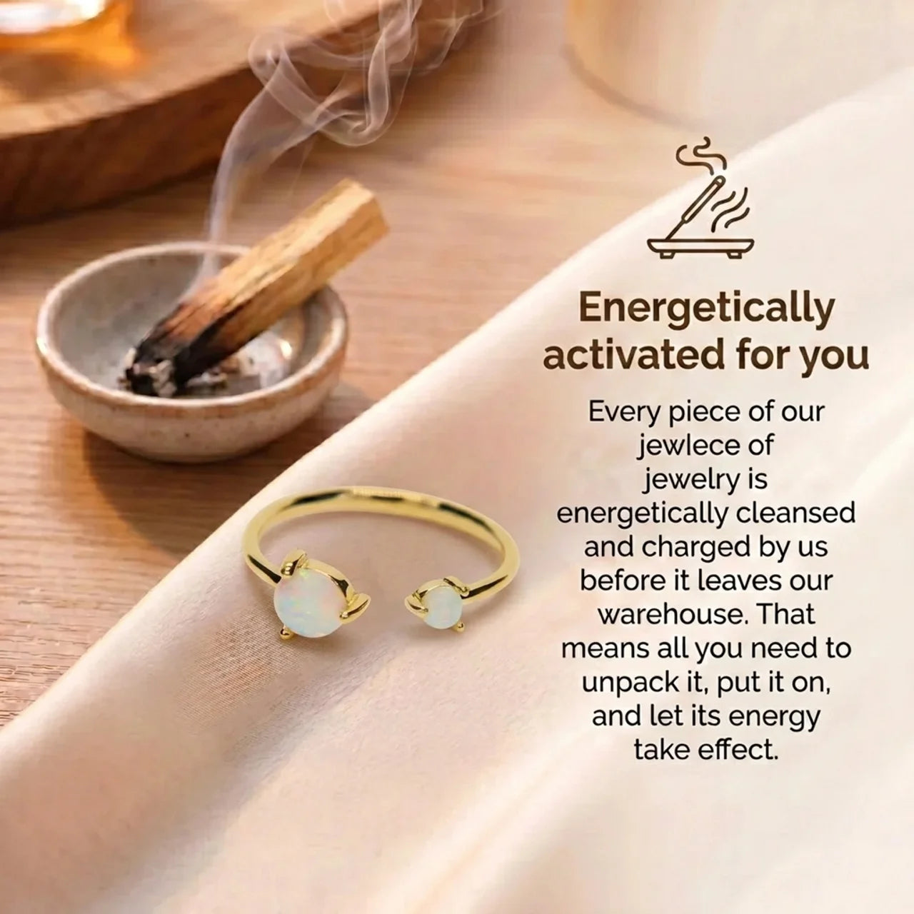 Moonstone Ring - Ally