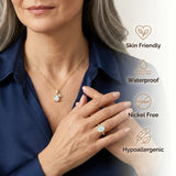 Moonstone Ring - Bright
