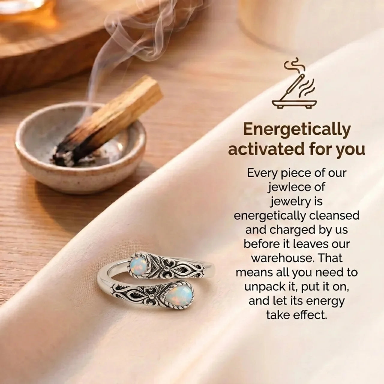 Moonstone Ring - Delicate