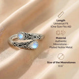 Moonstone Ring - Delicate