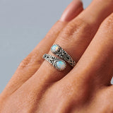 Moonstone Ring - Delicate