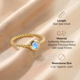 Moonstone Ring - Eye