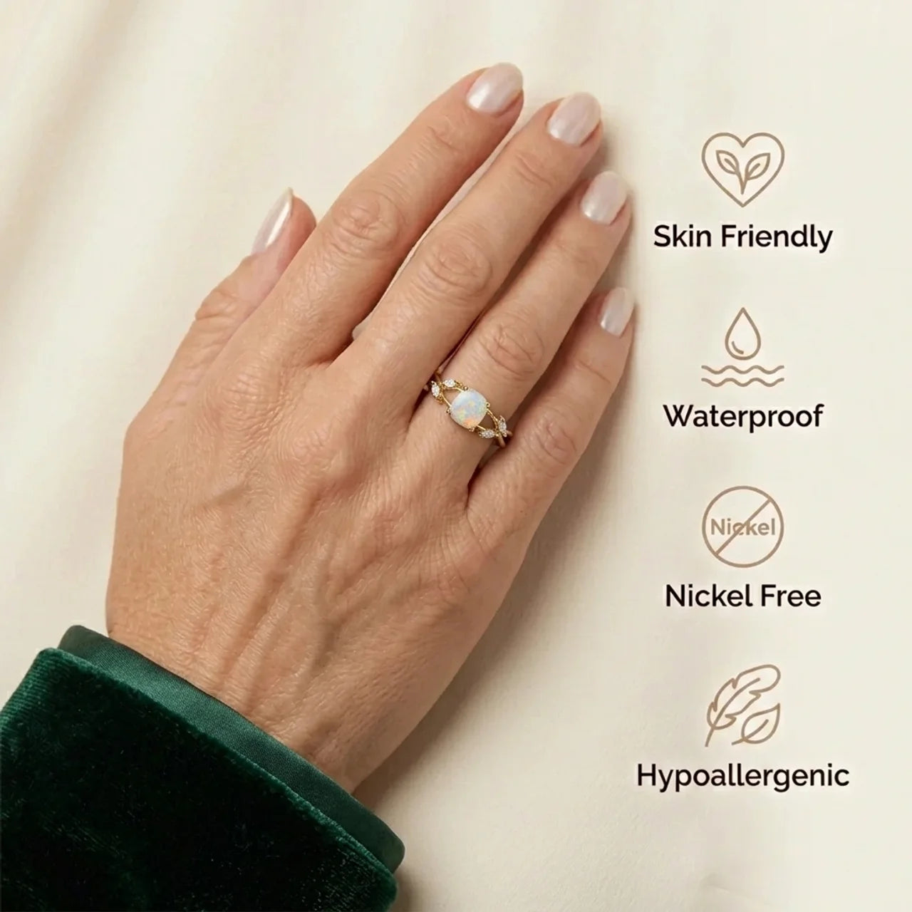 Moonstone Ring - Grow