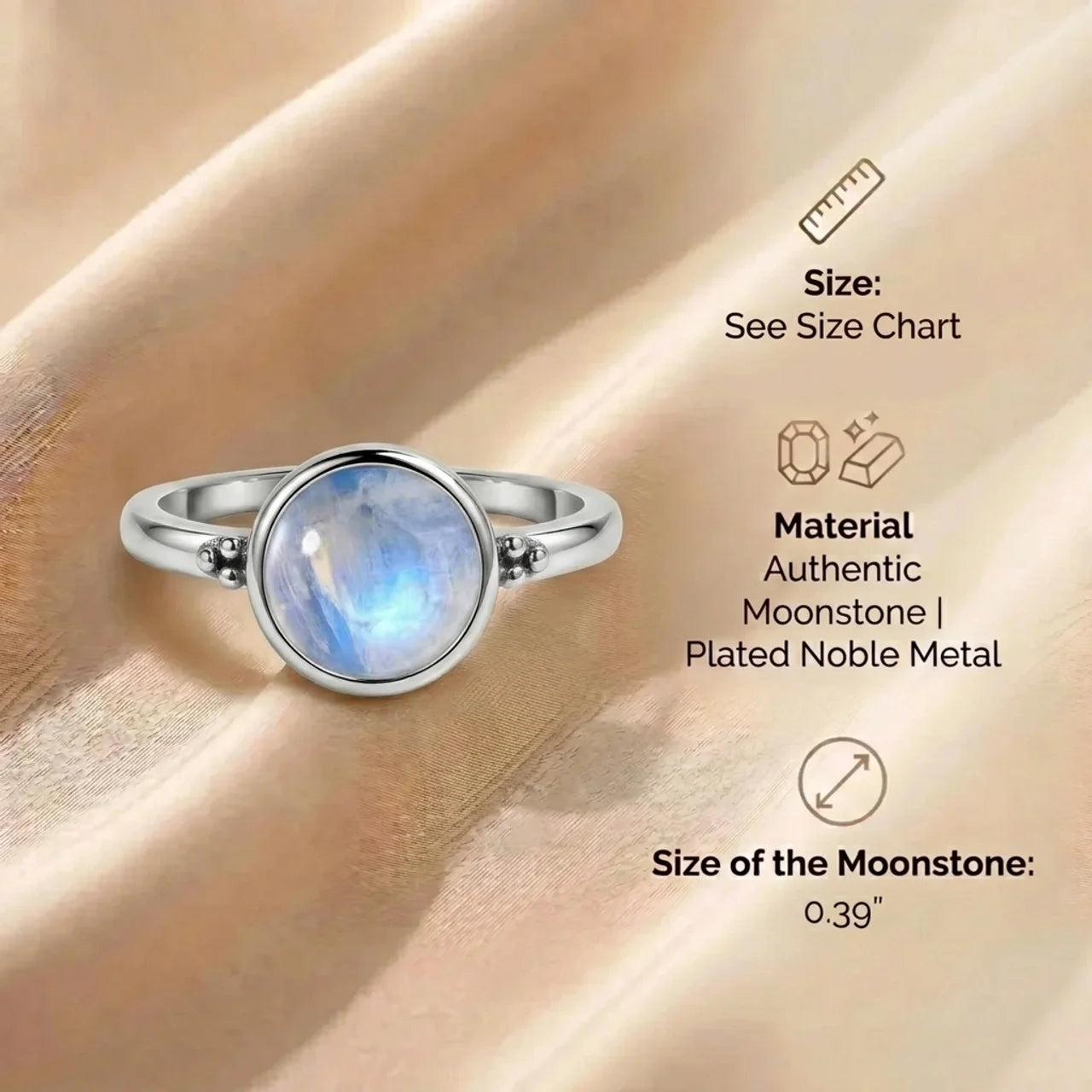 Moonstone Ring - Magic