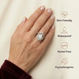 Moonstone Ring - Queen