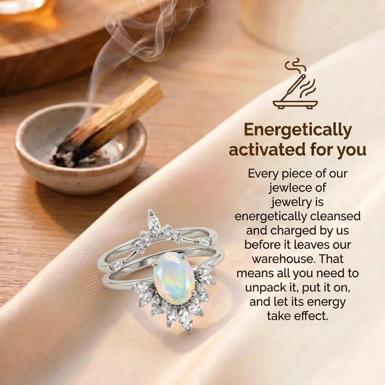 Moonstone Ring - Queen