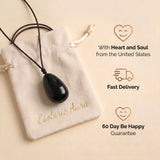 Obsidian Necklace - Nature Pendant