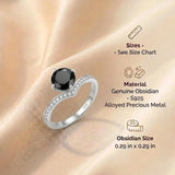 Obsidian Ring - Astral