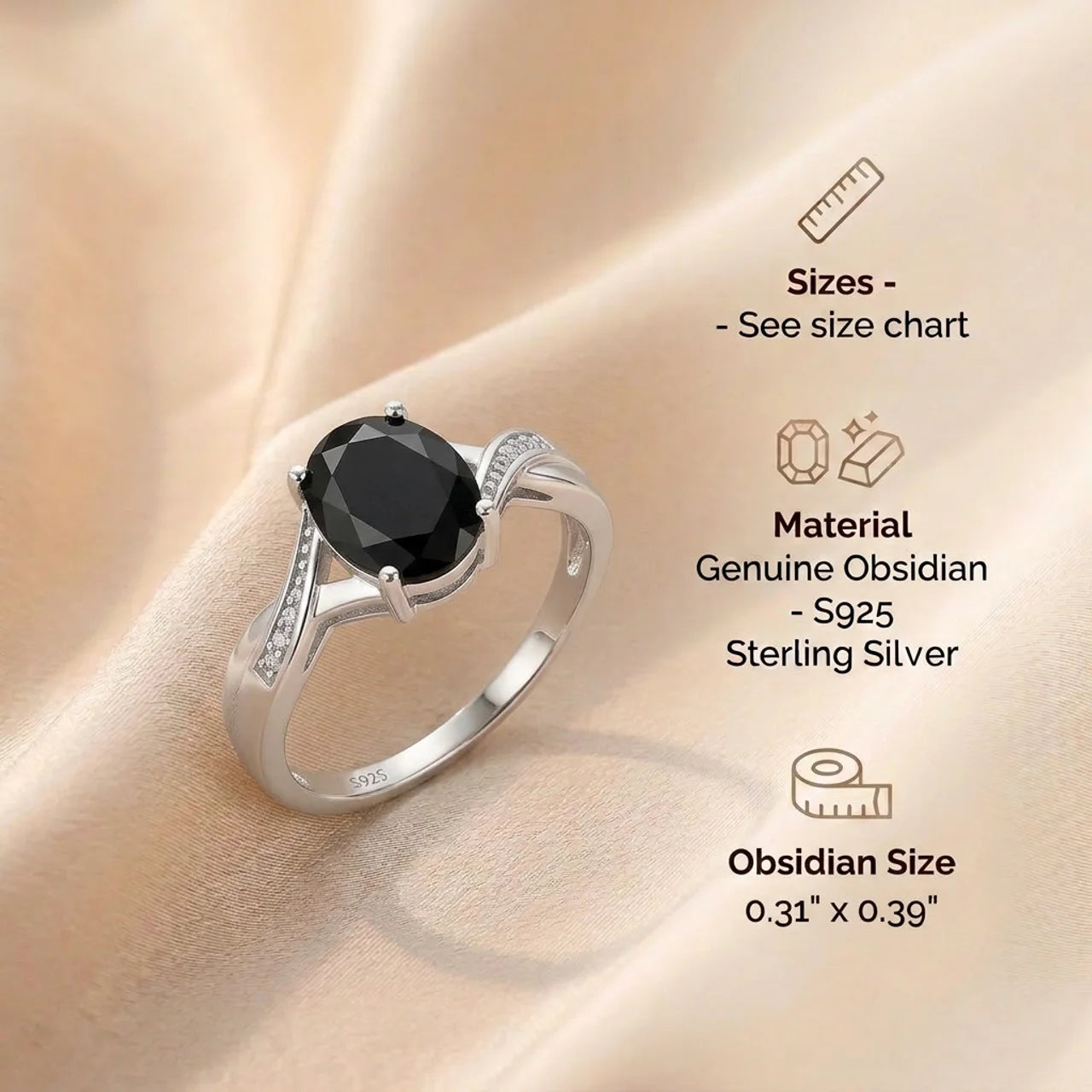 Obsidian Ring - Swift