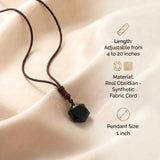 Obsidian Necklace - Protection Talisman