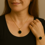 Obsidian Welcome Package - Bracelet & Necklace