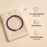 Ruby Bracelet - Faceted Pearls