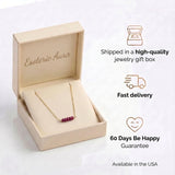 Ruby Bracelet - Delicate Pearls