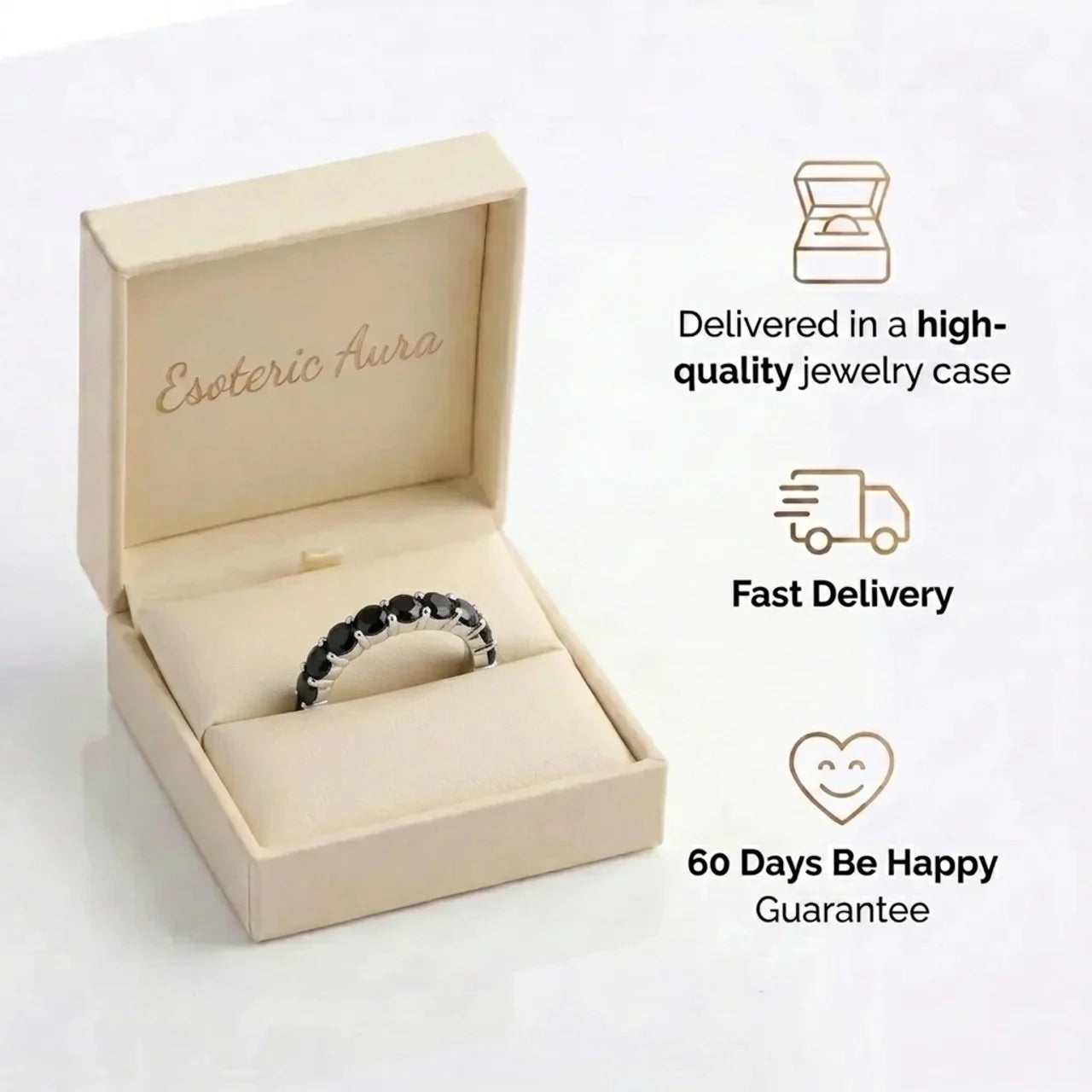 Obsidian Ring - Celestial