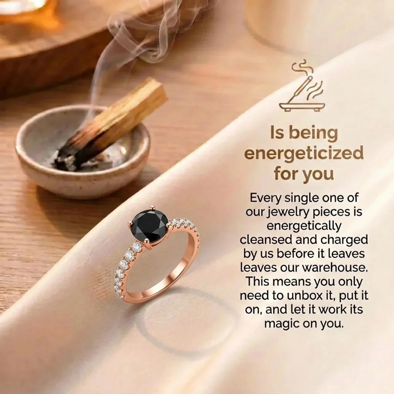 Obsidian Ring - Equinox
