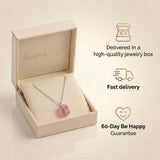 Rose Quartz Necklace - Raw Stone