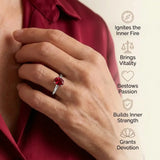 Ruby Ring - Simple Beauty