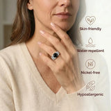 Obsidian Ring - Star