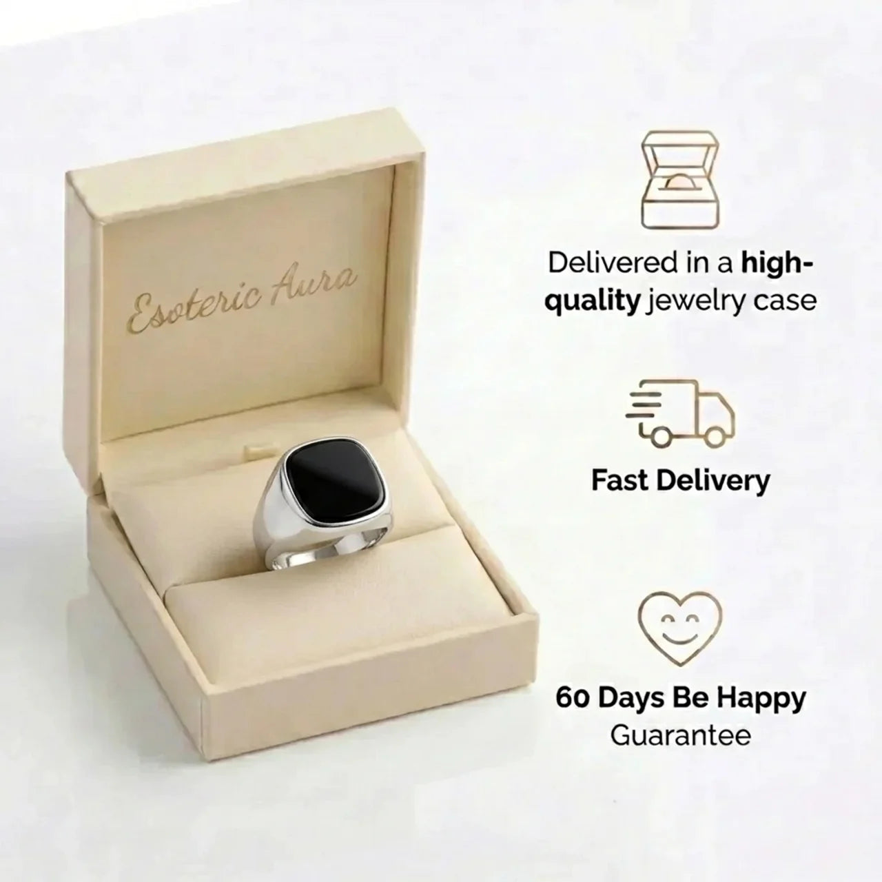 Obsidian Ring - Statement