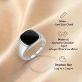 Obsidian Ring - Statement