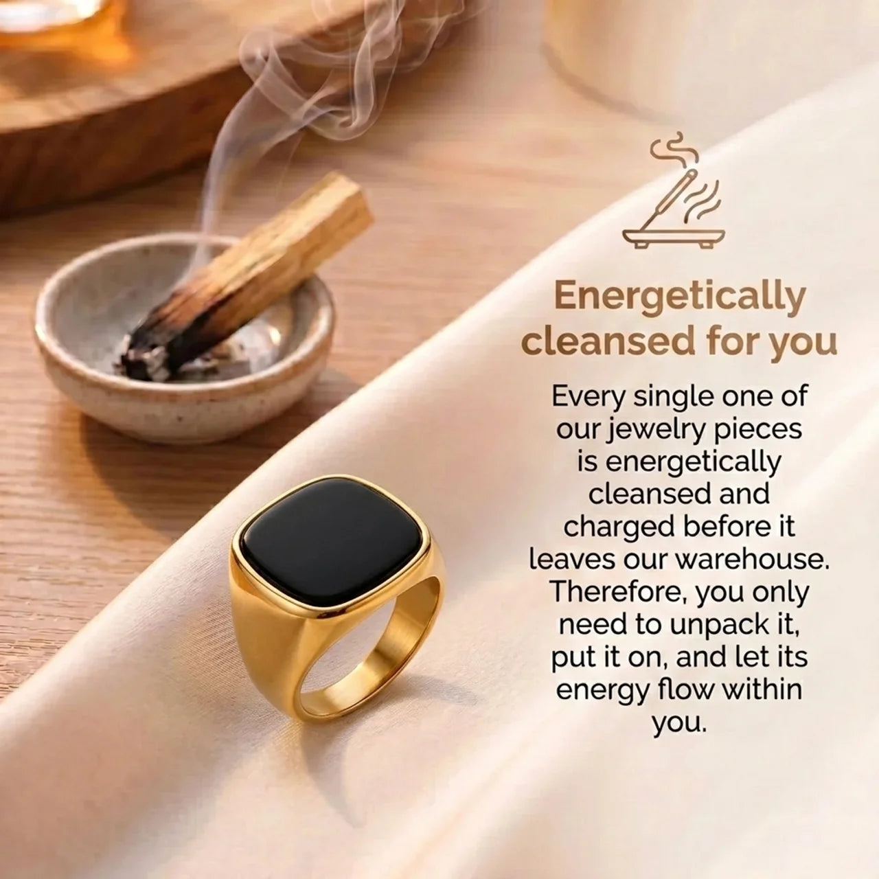 Obsidian Ring - Statement