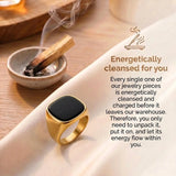 Obsidian Ring - Statement