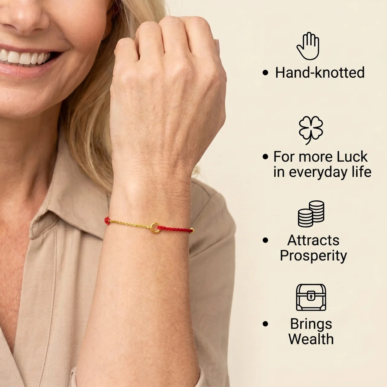 Tibetan Luck Bracelet - Ring