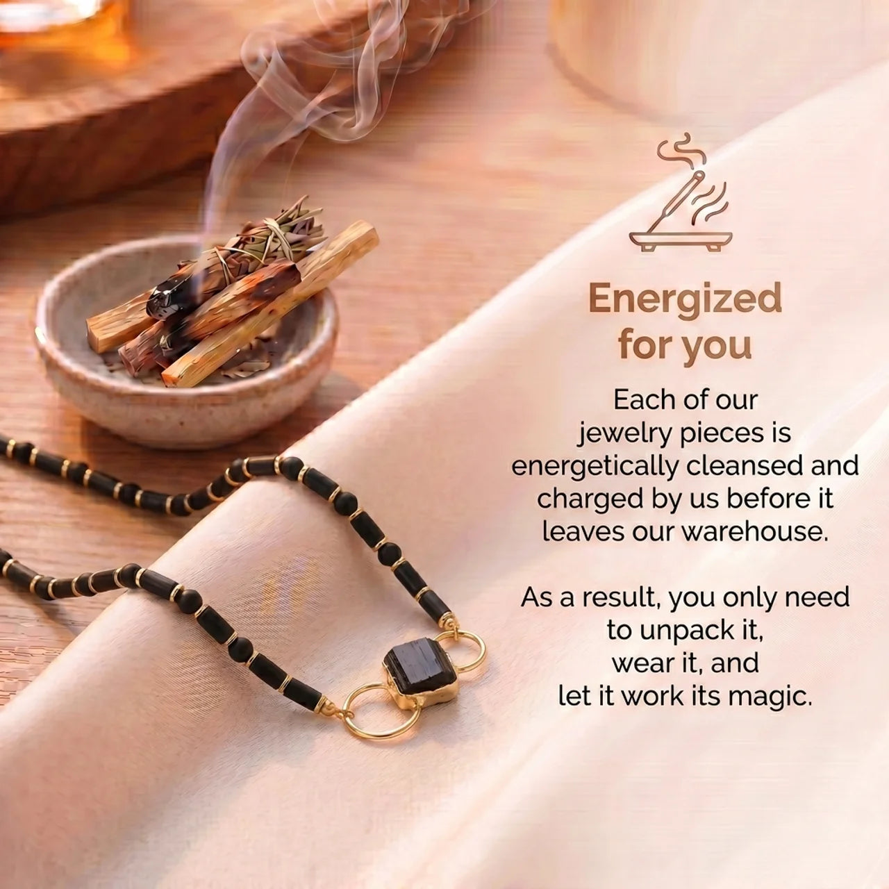Tourmaline Necklace - Natural Stones