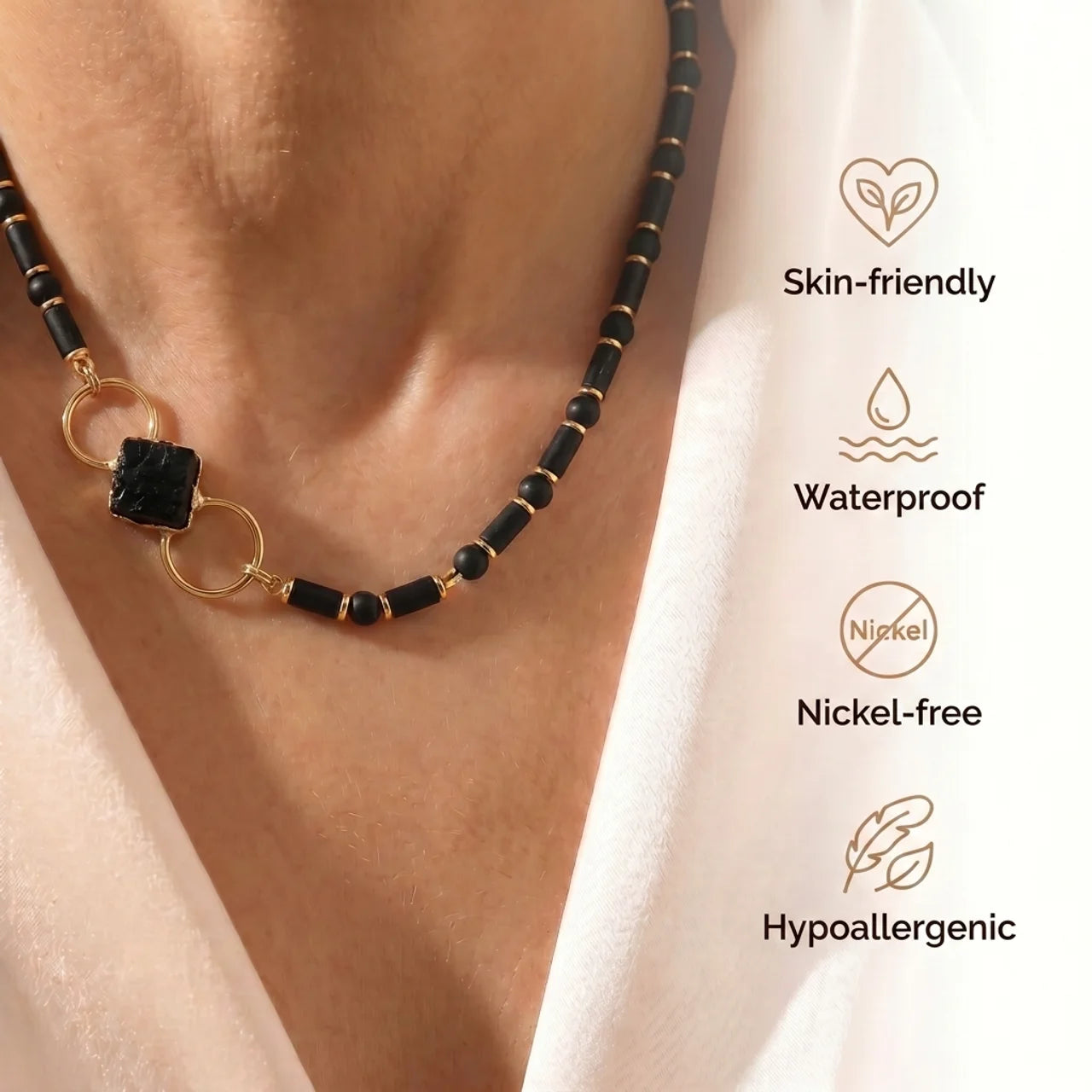 Tourmaline Necklace - Natural Stones