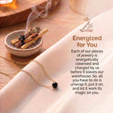 Tourmaline Necklace - Faceted Silver with Gold Plating