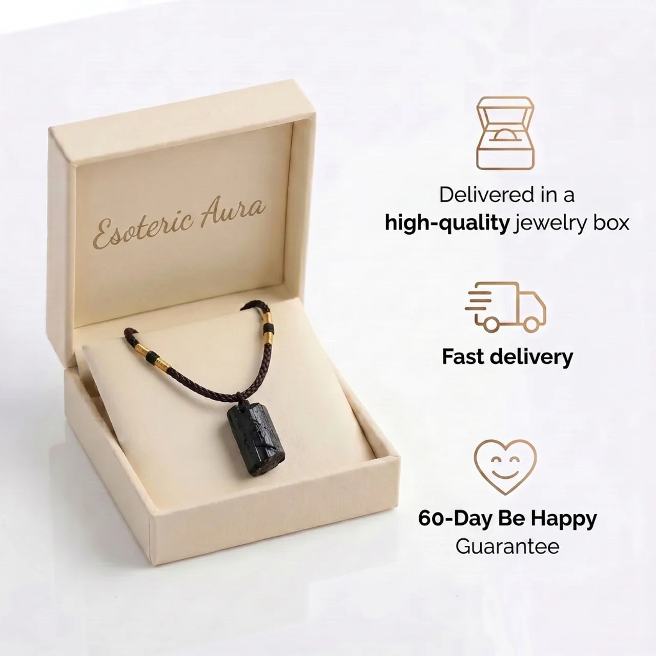 Tourmaline Necklace - Natural