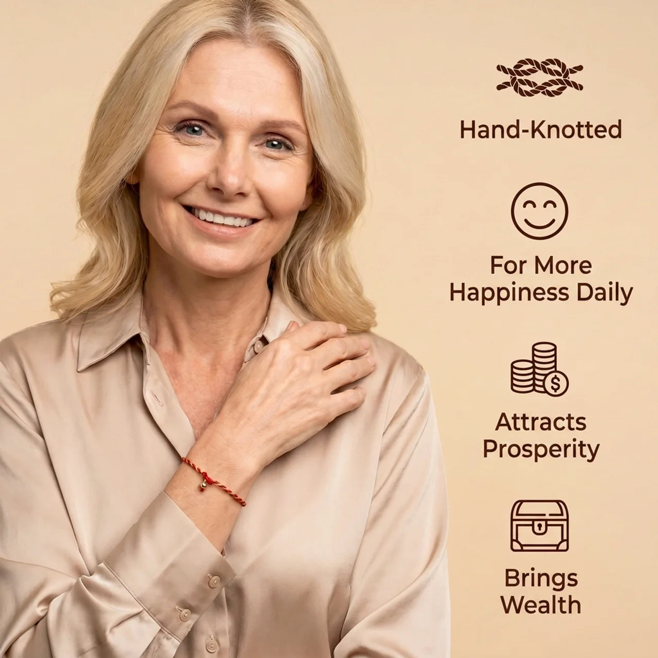 Tibetan Luck Bracelet - Delicate