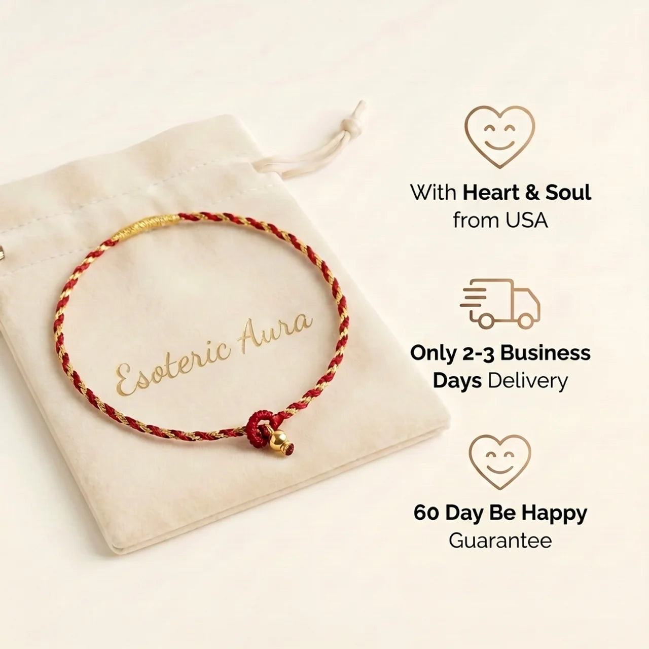 Tibetan Luck Bracelet - Delicate