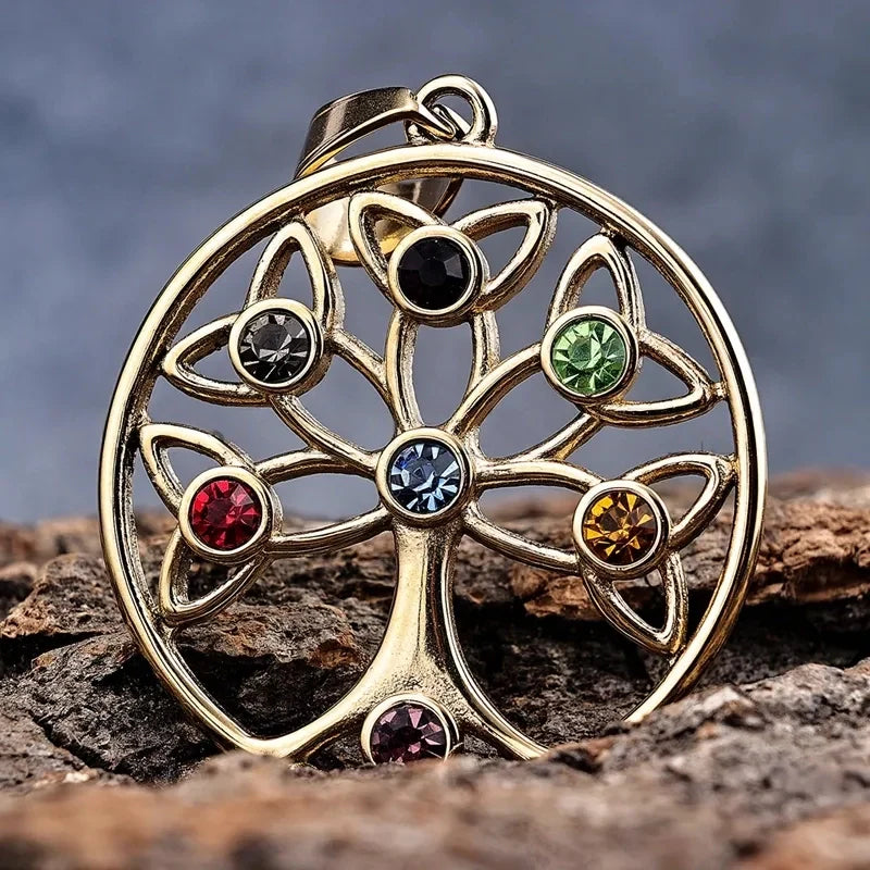 Tree of Life Necklace - Chakras