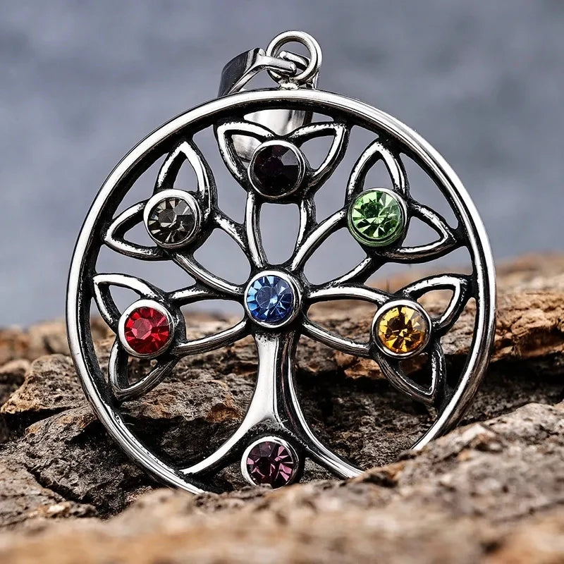 Tree of Life Necklace - Chakras